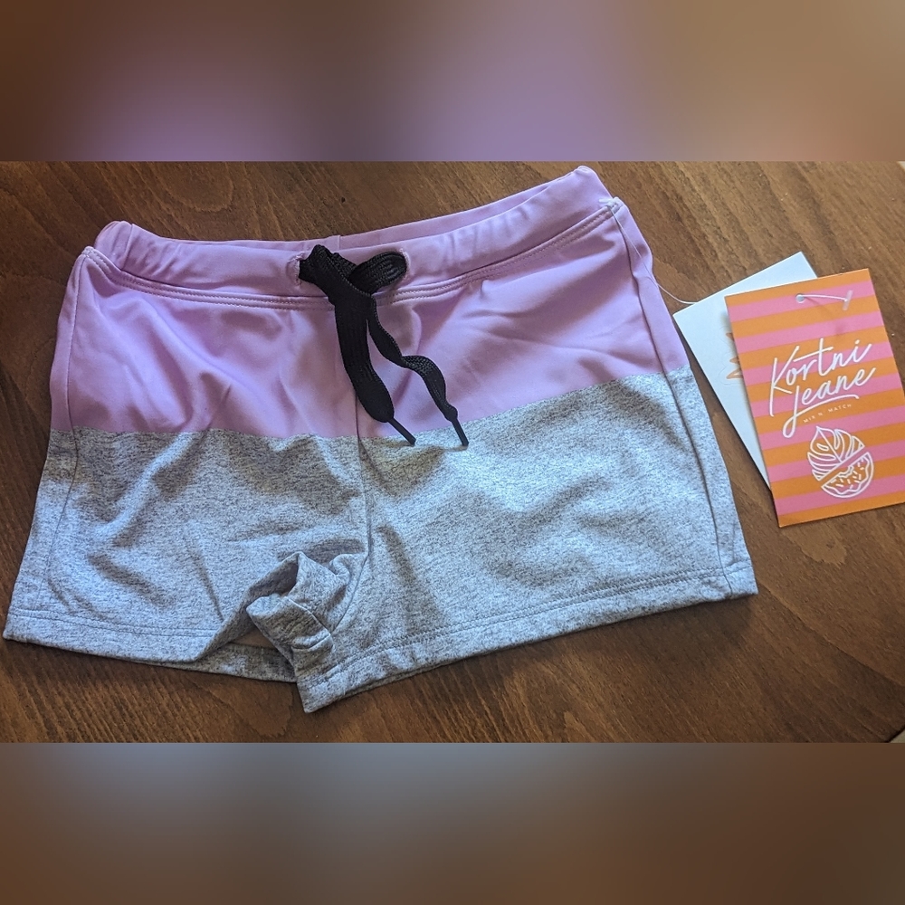 Kortni Jeane kid's size 4/5 swim shorts